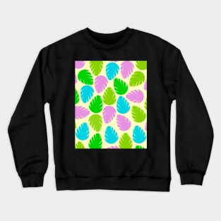 Colorful spring leaves Crewneck Sweatshirt